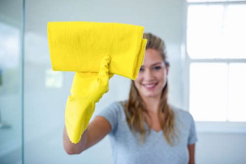 Kitchen and bathroom cleaning in a Tufnell Park property